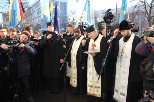 У Києві відкрили і посвятили меморіальну дошку Євгену Коновальцю.(ФОТО,ВІДЕО)