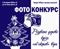 Бюро УГКЦ з питань екології оголошує конкурс «Різдвяне дерево крізь об’єктив віри».