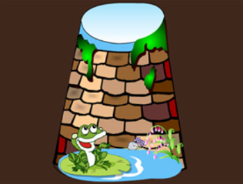 Жабеня в колодязі