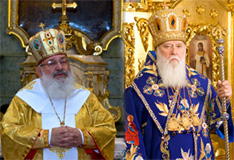 Патріарх Любомир з Патріархом Філаретом