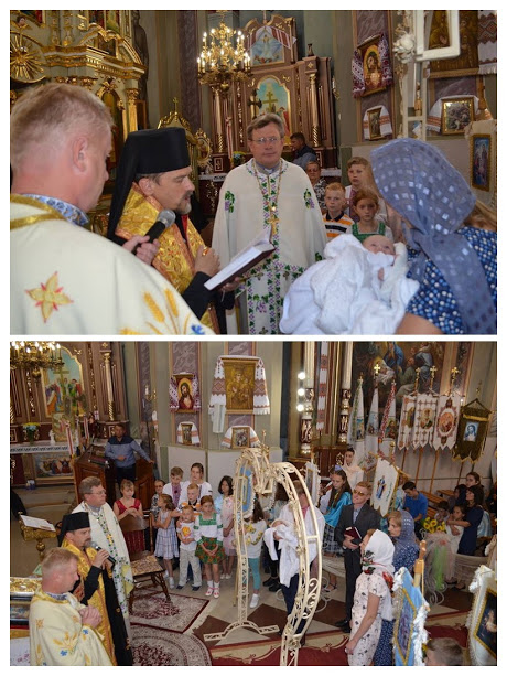 Владика Теодор (Мартинюк) охрестив п’яту дитину у священичій родині в Збаражі