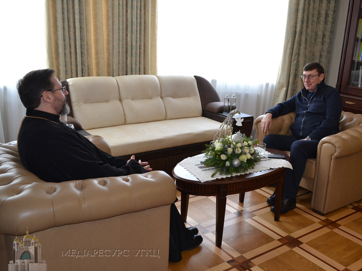 Юрій Луценко привітав Главу УГКЦ та всіх греко-католиків з Різдвом Христовим