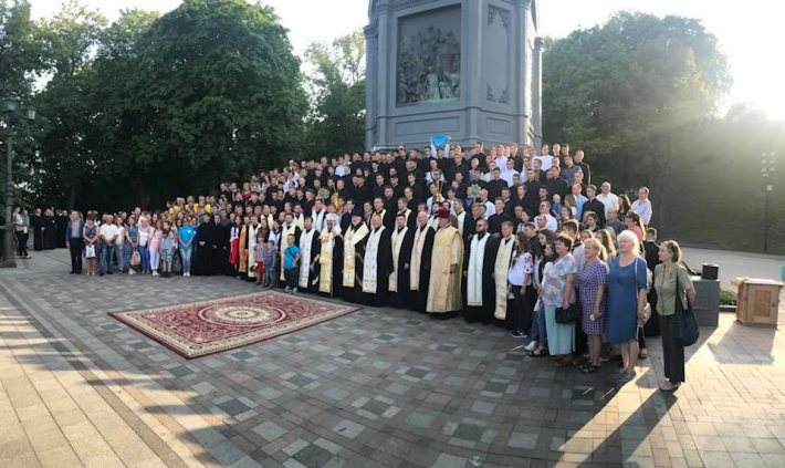 Глава УГКЦ на Володимирській гірці: "Коли ми святкуємо пам’ятку Хрещення нашого народу – ми повертаємося до джерела"
