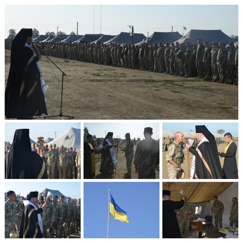 Тучинський полігон на Рівненщині відвідав владика Василій (Івасюк)