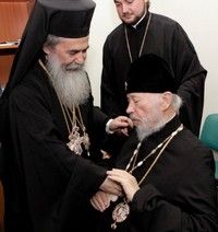 Патріарх Єрусалимський запросив Блаженнішого митрополита Володимира помолитися на на Святій Землі