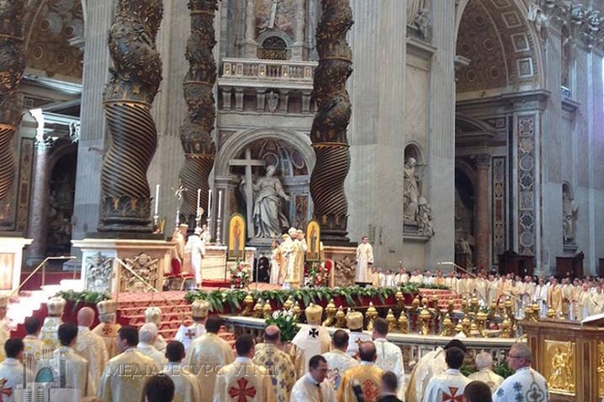 Слово Патріарха Сятослава на Святій Літургії в базиліці Святого Петра з нагоди 50-річчя покладення мощів святого Йосафата