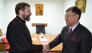 Патріарх Святослав провів зустріч з Послом Японії
