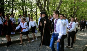 В Олеському замку представлено гаївки для доброчинців Сокальсько-Жовківської єпархії УГКЦ