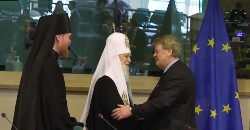Глава УПЦ КП Філарет закликав Європарламент не допустити світової війни.(ФОТО,ВІДЕО)