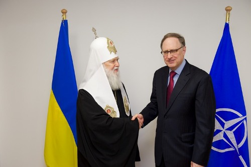 Патріарх Філарет зустрівся із заступником генерального секретаря НАТО.(ФОТО)
