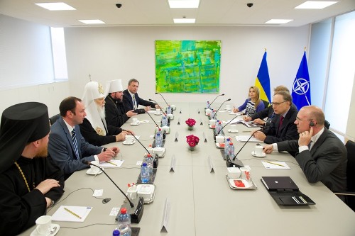 Патріарх Філарет зустрівся із заступником генерального секретаря НАТО.(ФОТО)