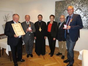 Представник УПЦ КП  провів зустріч із Товариством допомоги східній Європі