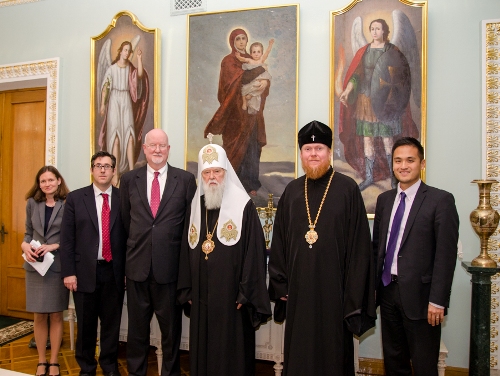 Патріарх Філарет зустрівся зі Спеціальним Представником Держдепартаменту США у релігійних справах