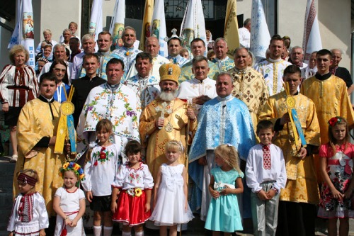 На Львівщині освячено новий храм УГКЦ.(ФОТО)