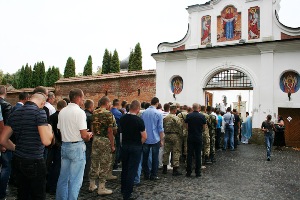 Прощу до Крехівського монастиря здійснили демобілізовані воїни.(ФОТО)