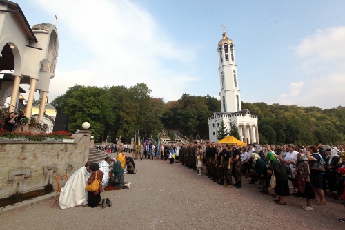 У Зарваницяі завершилось VII військове паломництво.(ФОТО)У Зарваницяі завершилось VII військове паломництво.(ФОТО)