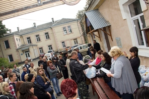 Карітас-Стрий надав допомогу родинам учасників АТО.(ФОТО)