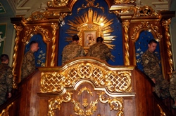 Паломництво до Гошева разом з капеланами здійснили курсанти - учасники АТО.(ФОТО)