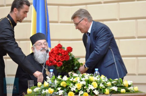 Свою книгу про борця за неподільність Церкви митрополита Андрея представив Любомир (Гузар)