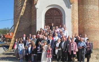 на Київщині, у новозбудованому храмі УГКЦ вперше відслужили Божественну Літургію