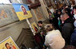 Освячений хрест зі зони АТО як символ перемоги зберігається у львівському храмі.(ВІДЕО)