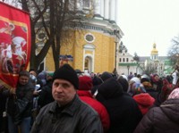 Київ: проти візиту в Україну Папи Римського протестували парфіяни УПЦ МП 