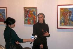 Монахиня - іконописець. У Калуші відкрили першу персональну виставку сестри Соломії.(ФОТО,ВІДЕО)