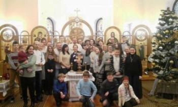 40 сімей-переселенців зібралися разом на Різдвяну коляду