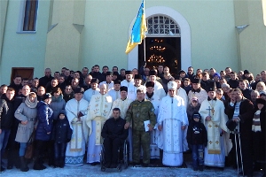 Понад півсотні воїнів АТО взяли участь у духовно-молитовному заході на Львівщині