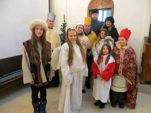 Над Донецьком засіяла Різдвяна Зірка