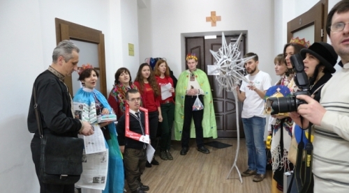 В приміщенні Патріаршої курії УГКЦ у Львові пролунала коляда.(ФОТО,ВІДЕО) В приміщенні Патріаршої курії УГКЦ у Львові пролунала коляда.(ФОТО,ВІДЕО)