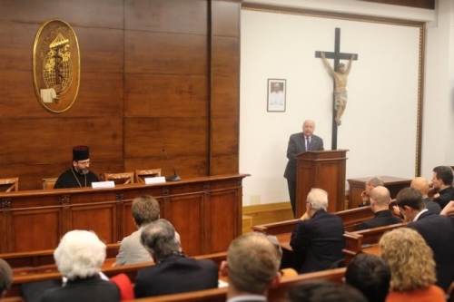 Блаженніший Святослав провів лекцію в Папському університеті Рима