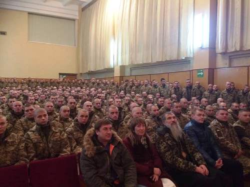 На Львівщині: капелани передали солдатам подарунки від св. Миколая.(ФОТО)