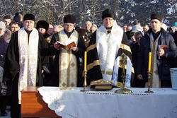 Як Військовослужбовці відзначили Водохреща.(ФОТО)