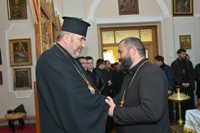 Коломия: священики з усіх деканатів, вітали правлячого архієрея з закінченням циклу різдв’яних свят