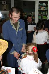 Різдвяна коляда у військовому госпіталі.(ФОТО)