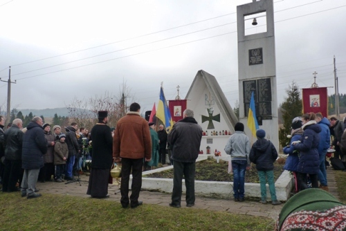 Героя Небесної Сотні Богдана Сольчаника вшанували на малій Батьківщині.(ФОТО)