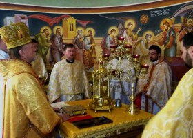 Капеланів, що проходять реабілітаційний курс на Закарпатті відвідав військовий єпископ УГКЦ.(ФОТО)