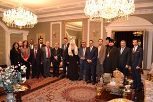 Патріарх Філарет зустрівся з послами арабських країн