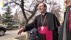 Триває візит Апостольського нунція Східною Україною