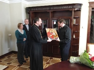 Патріарха Святослава із п’ятою річницею інтронізації привітали працівники Патріаршої курії