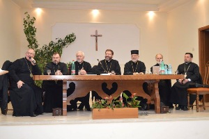 Патріарх Святослав разом з єпископами Синоду зустрівся з душпастирями УГКЦ з Італії та Іспанії