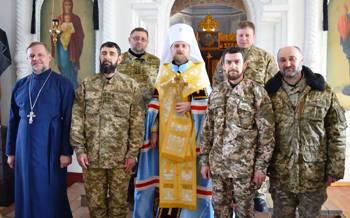 В УПЦ КП відбулася 9- та ротація військових священиків