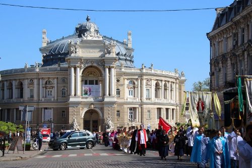 Потрійне свято святкували одеські католики.(ФОТО)