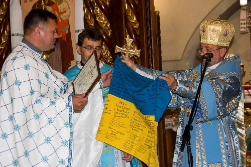 Волонтерів АТО нагородили у Стрийській єпархії УГКЦ.(ФОТО)