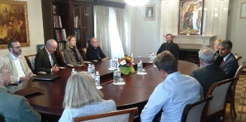 Патріарх УГКЦ Святослав зустрівся із представниками Catholic Relief Services (CRS)