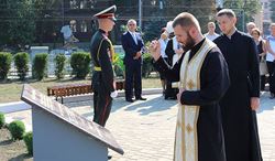 У Львові відкрили освятили Меморіальний комплекс на честь Героїв Небесної Сотні та воїнів АТО.(ФОТО)