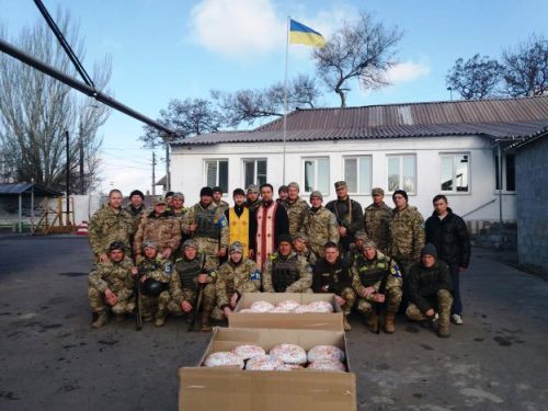 Великодня місія отців – капеланів у зону АТО
