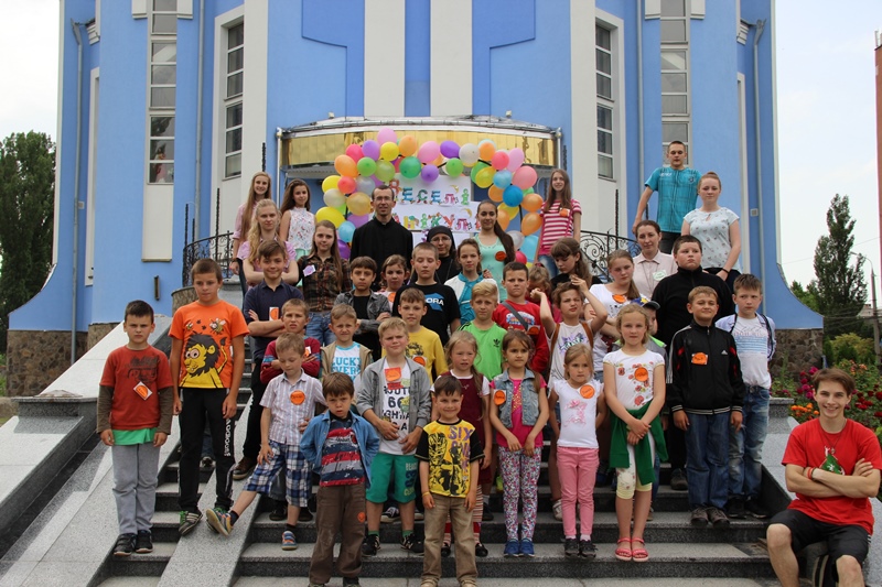 У Вінниці відбувся щорічний дитячий табір «Веселі Канікули з Богом»
