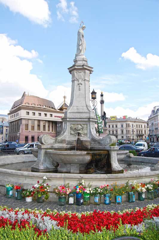 У центрі Львова 